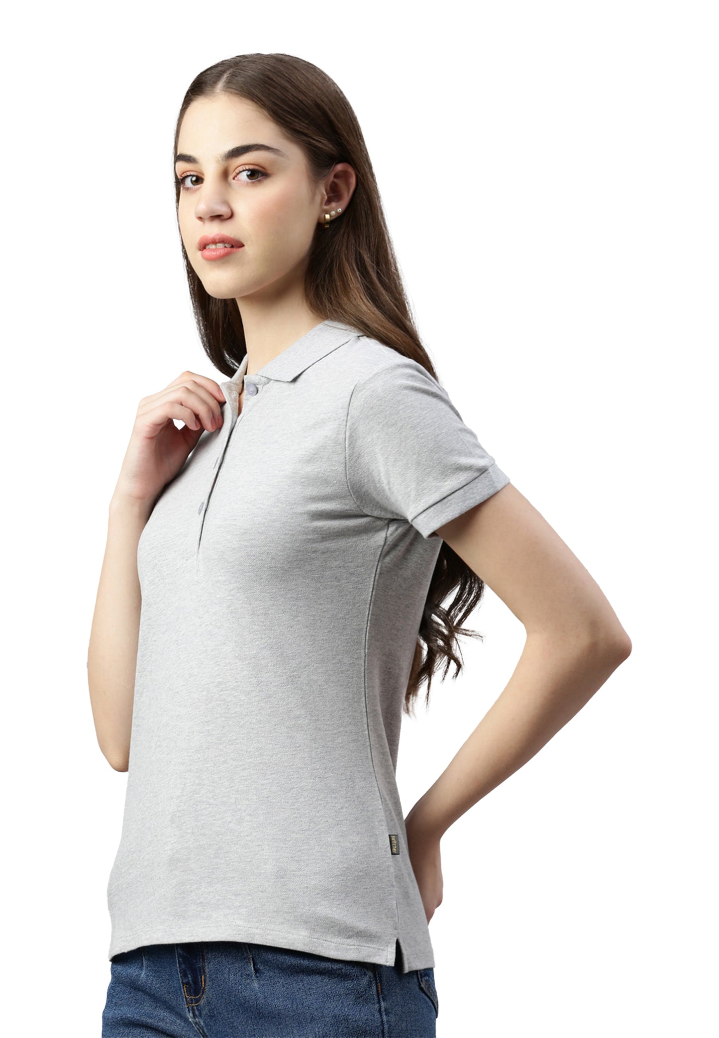 Switcher Lady polo stacy colour/42 gris chine