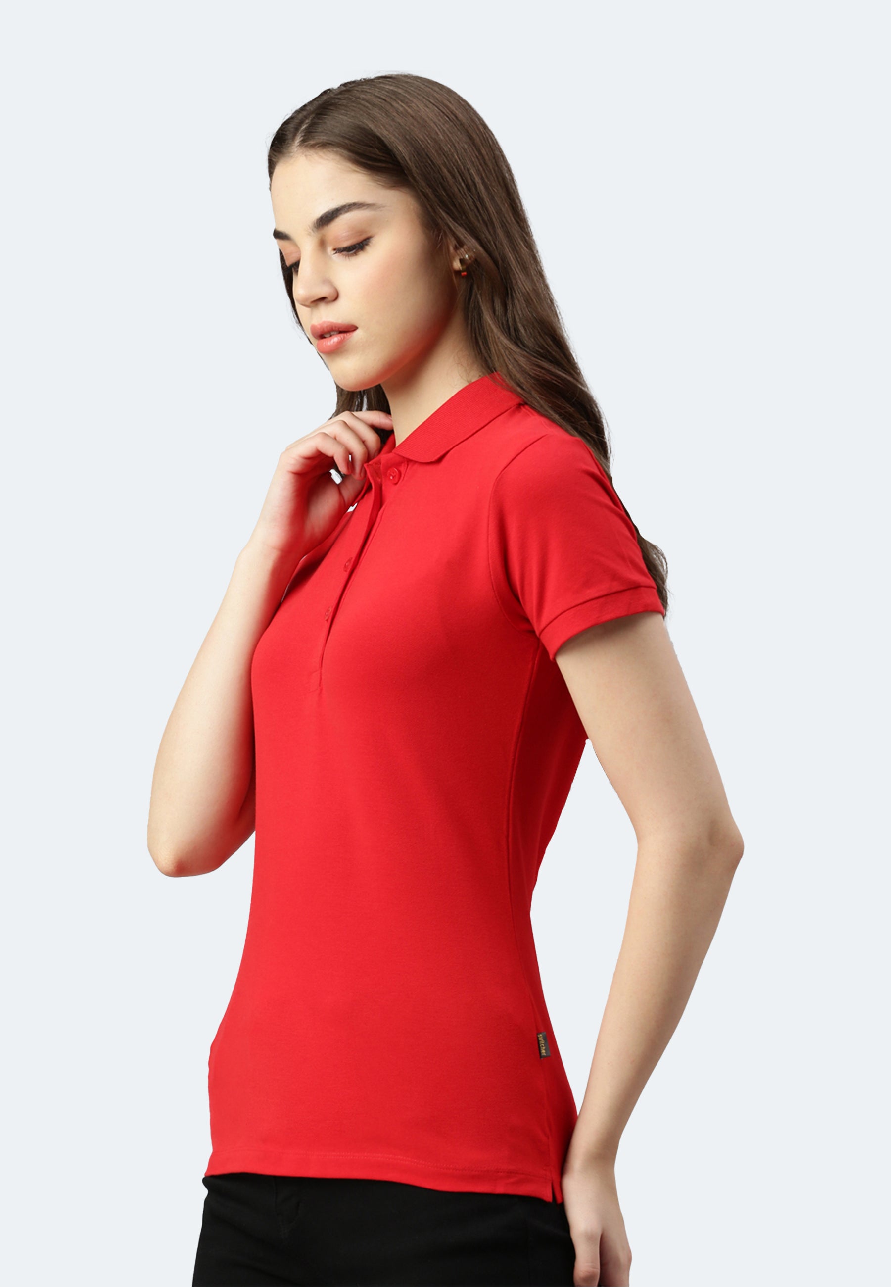 Switcher Lady polo stacy colour/10 rouge