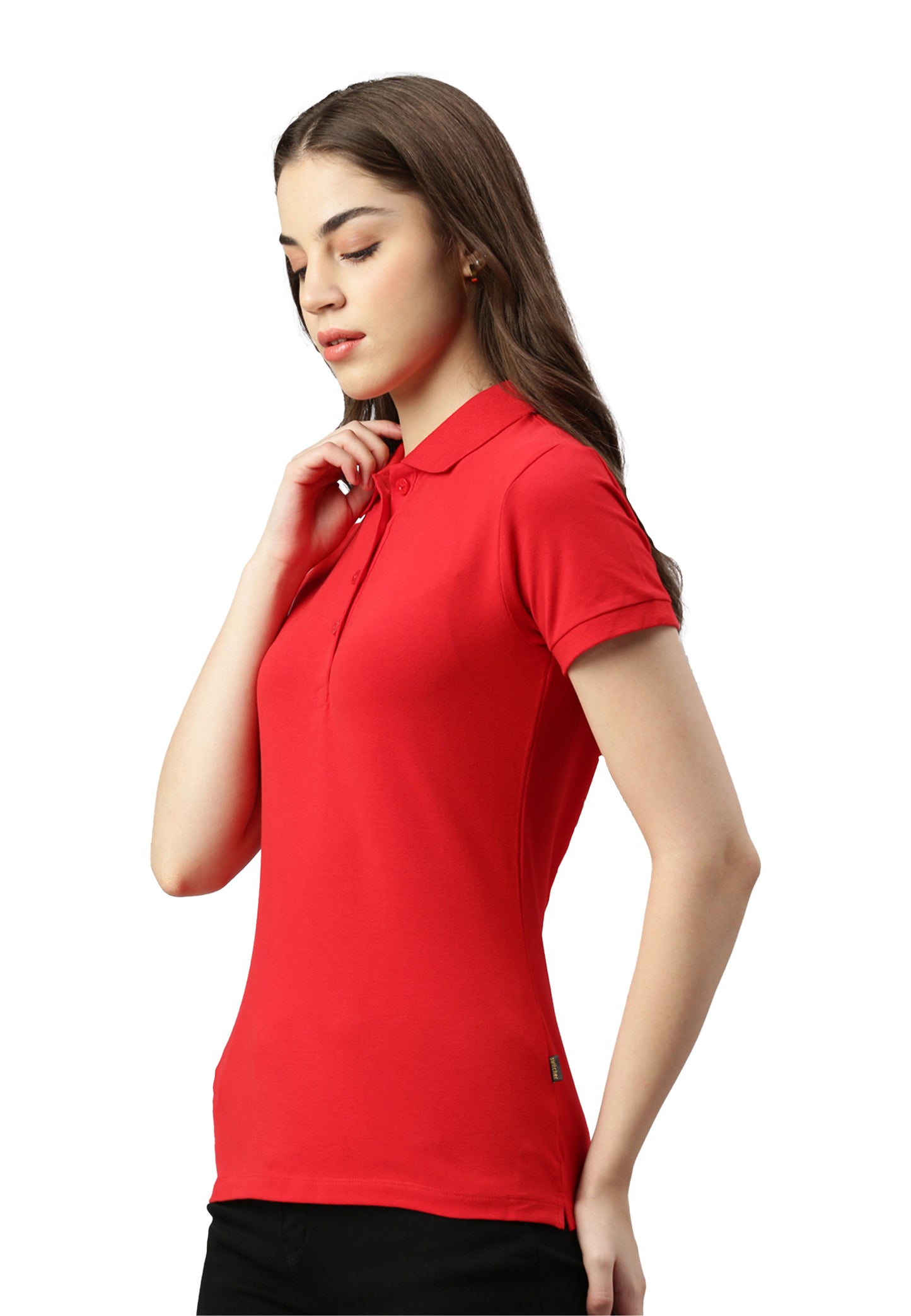Switcher Lady polo stacy colour/10 rouge