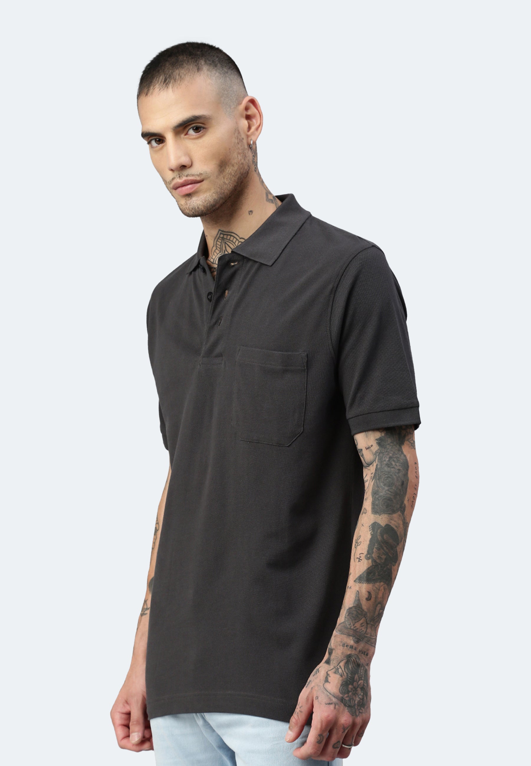 Switcher pocket polo colore balena/arsenico