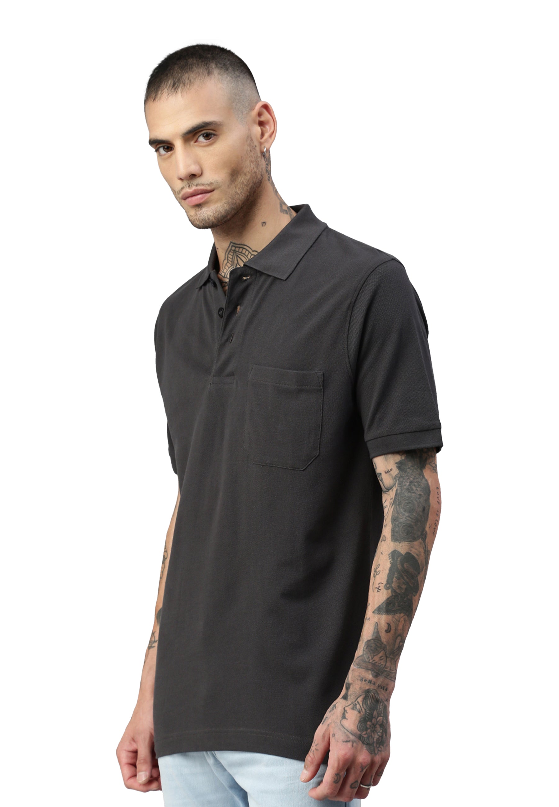 Switcher pocket polo colore balena/arsenico