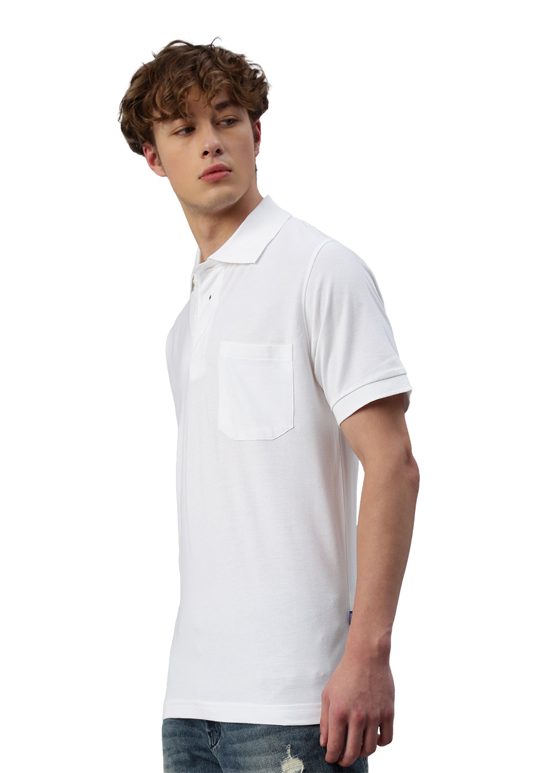 Switcher pocket polo colore balena/bianco