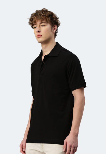 Commutatore polo balena colore/40 noir