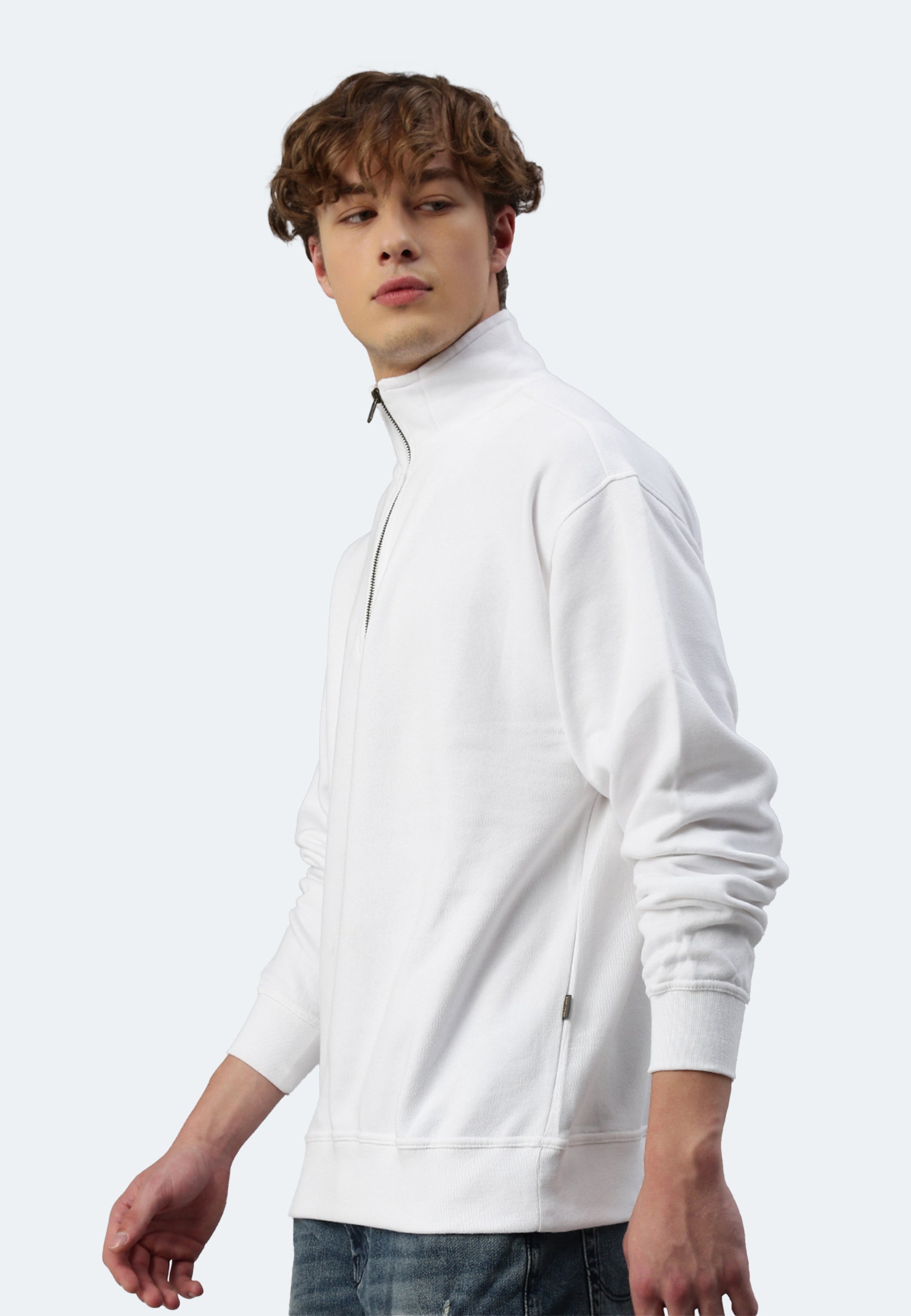 Felpa Switcher da uomo colore oslo/bianco 
