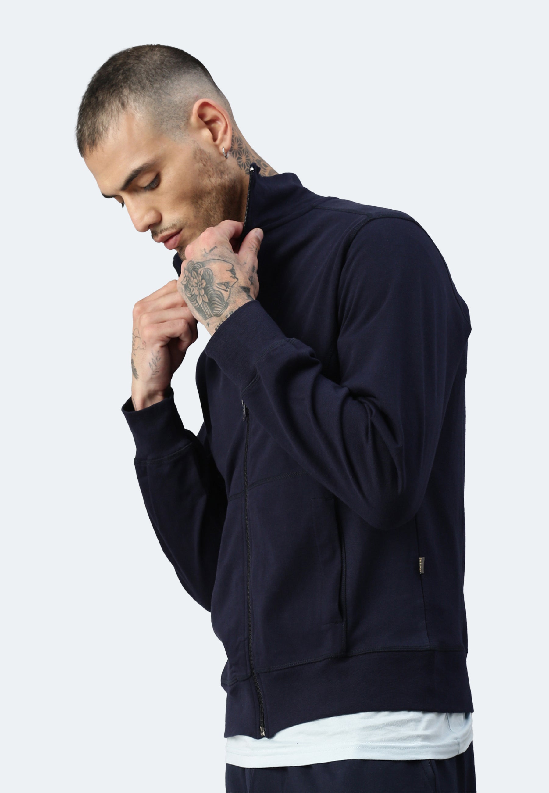 Switcher giacca con zip uomo dallas colore/navy