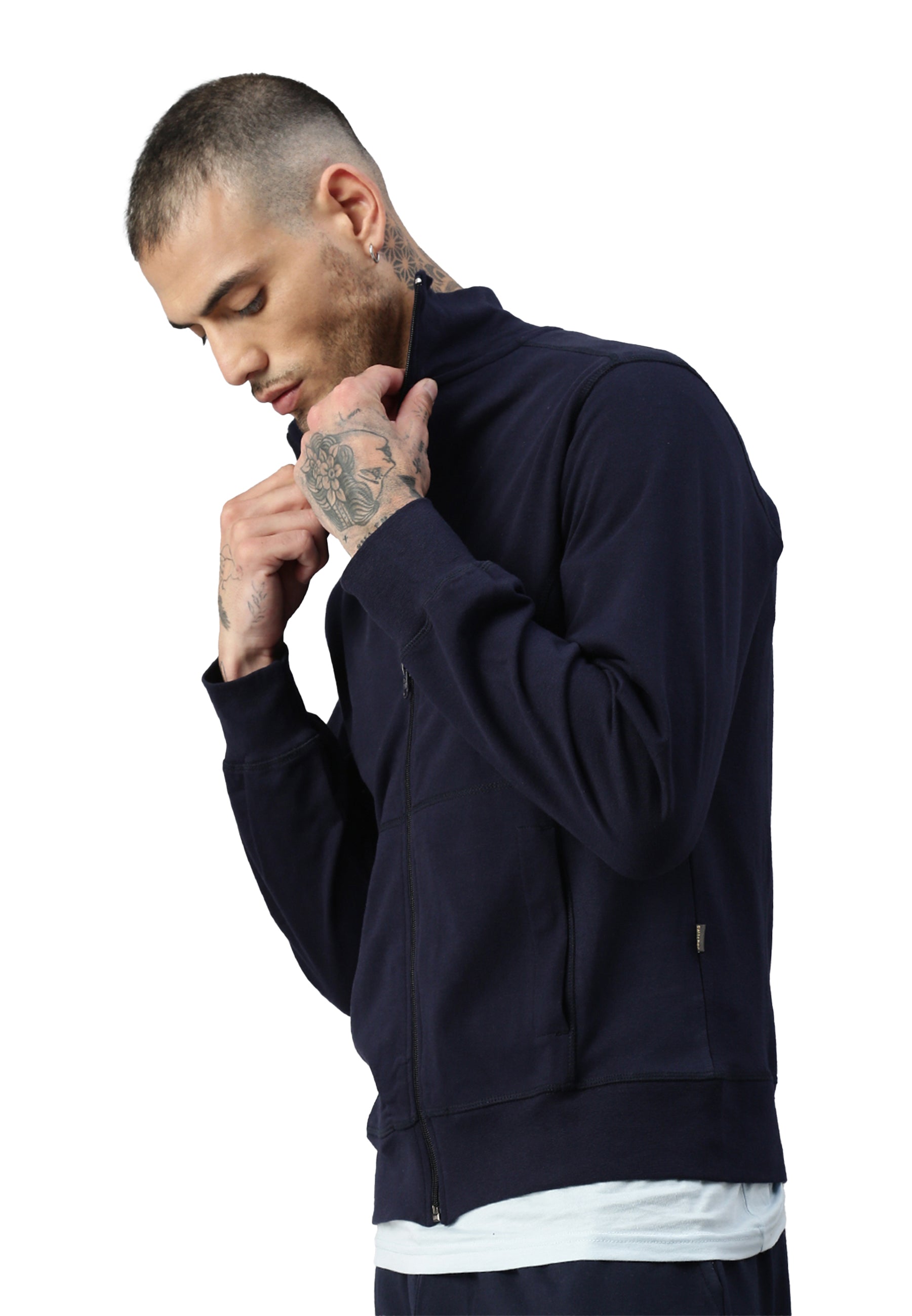 Switcher giacca con zip uomo dallas colore/navy