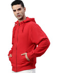 Switcher zip-hoodie uomo miami color/rouge