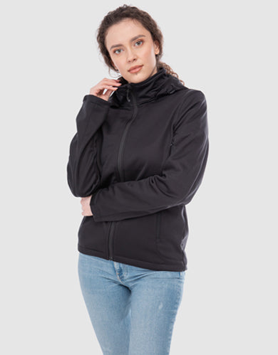 giacca softshell donna in poliestere